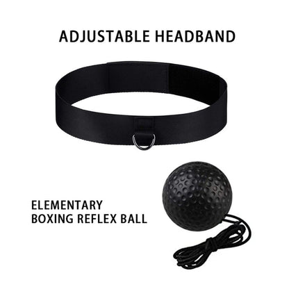 Boxing Reflex Ball Set Speed Training Adjustable Headbands Punching Ball Fitness Boxing Equipment Difficulty Level Boxing Balls