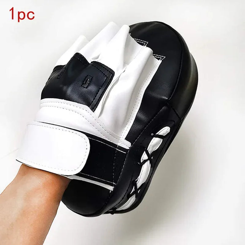 1Pc Curved Boxing Pads Boxing Equipment Focus Punching Bags for Boxing Muay Thai Karate Adults Kids PU Training Paws Pads